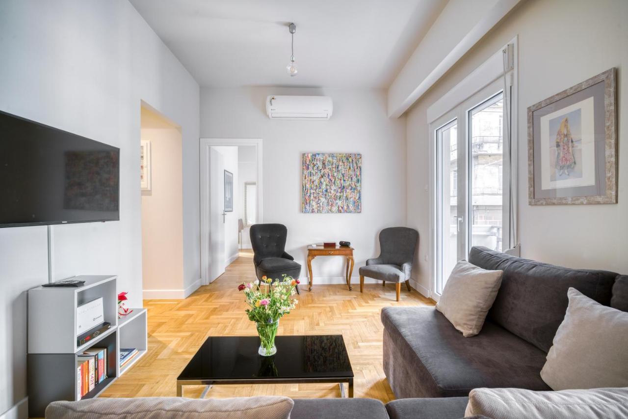 Lovely Sunlit Central Athens 2 Bedroom 2 Bathroom Condo Εξωτερικό φωτογραφία