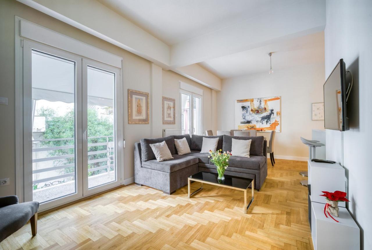 Lovely Sunlit Central Athens 2 Bedroom 2 Bathroom Condo Εξωτερικό φωτογραφία